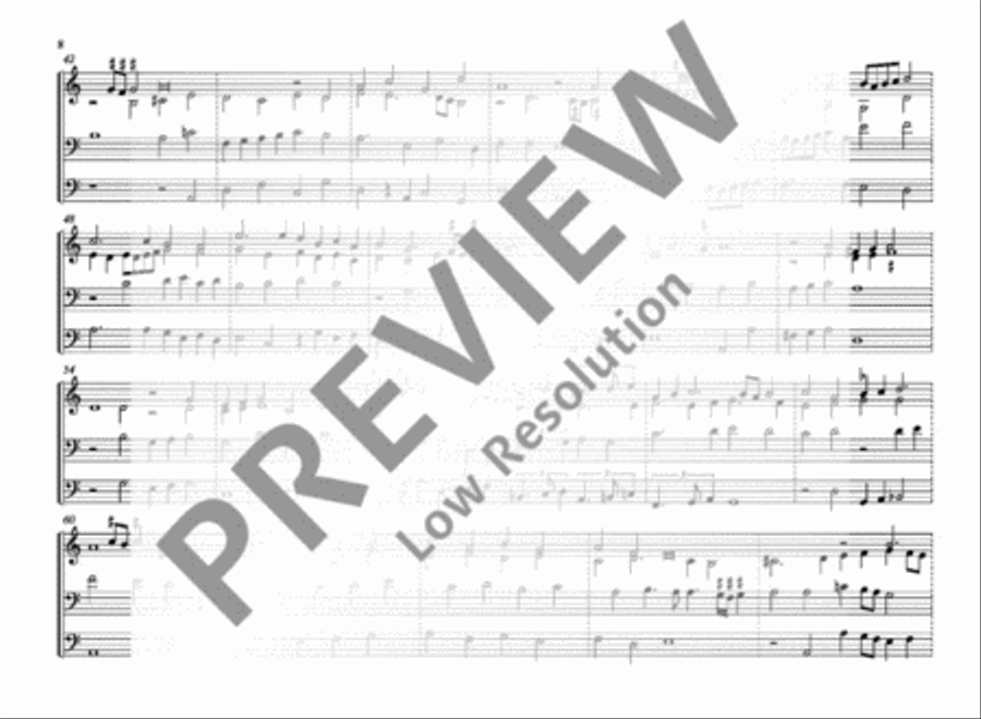 20 Free Organ Works of the North German School Organ scores gallery preview page 9