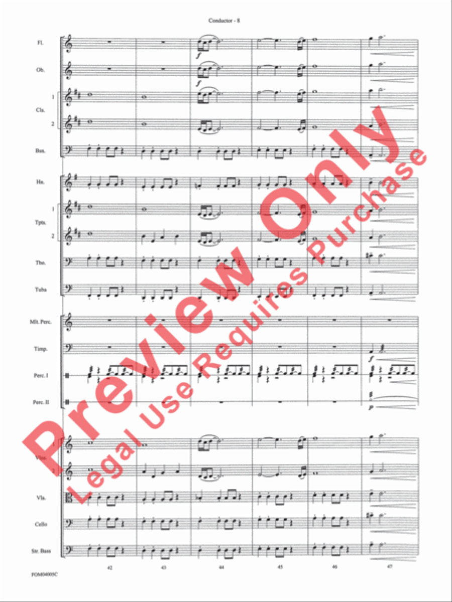 The Lord of the Rings: The Return of the King, Selections from Full Orchestra scores gallery preview page 10