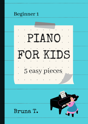 Book cover for Piano for Kids (Easy Piano)
