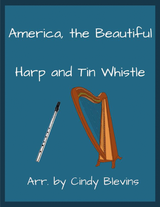 America, the Beautiful, Harp and Tin Whistle (D)