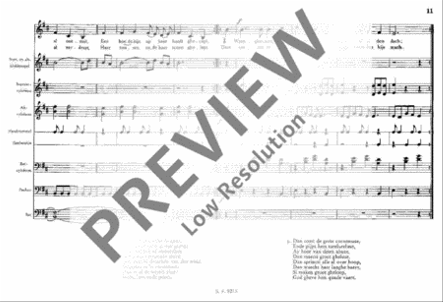 11 Nederlandse volksliederen Recorder scores gallery preview page 14