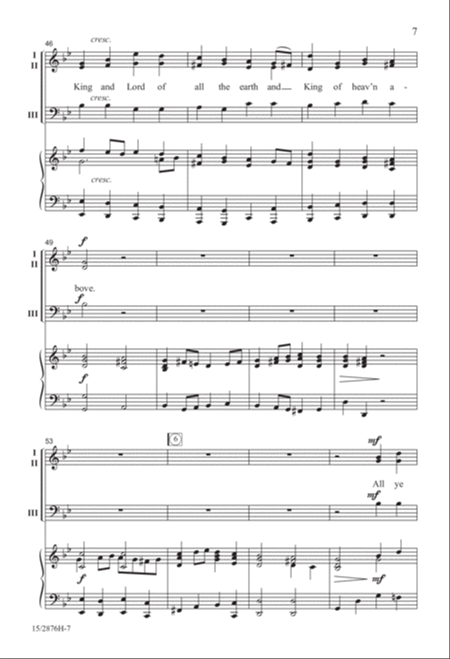 Praise Him! 3-Part scores gallery preview page 7