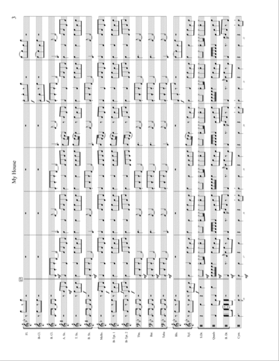 My House Marching Band scores gallery preview page 5