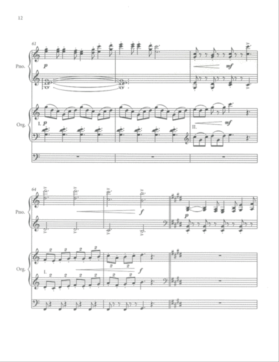 Mine Eyes Have Seen the Glory Organ scores gallery preview page 10