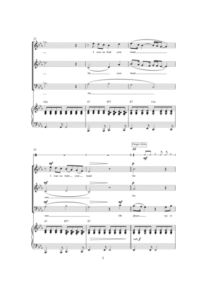 I Want To Hold Your Hand (arr. Jeremy Birchall)