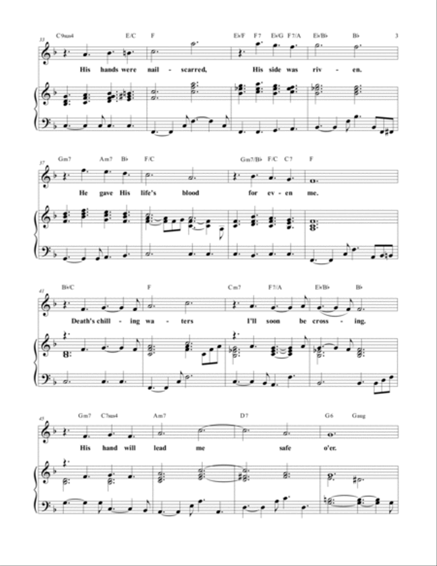 O What A Savior High Voice scores gallery preview page 3