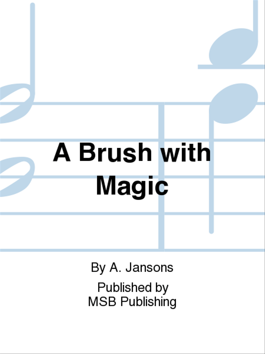 A Brush with Magic Concert Band scores gallery preview page 1