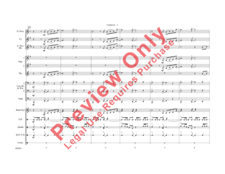 Good Time Good Time Marching Band scores gallery preview page 4