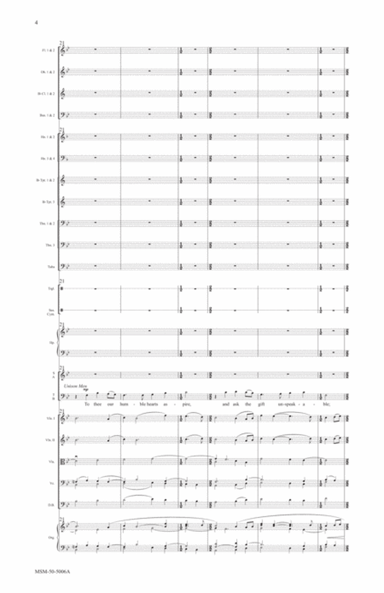 Author of Faith, Eternal Word (Downloadable Orchestra Score)