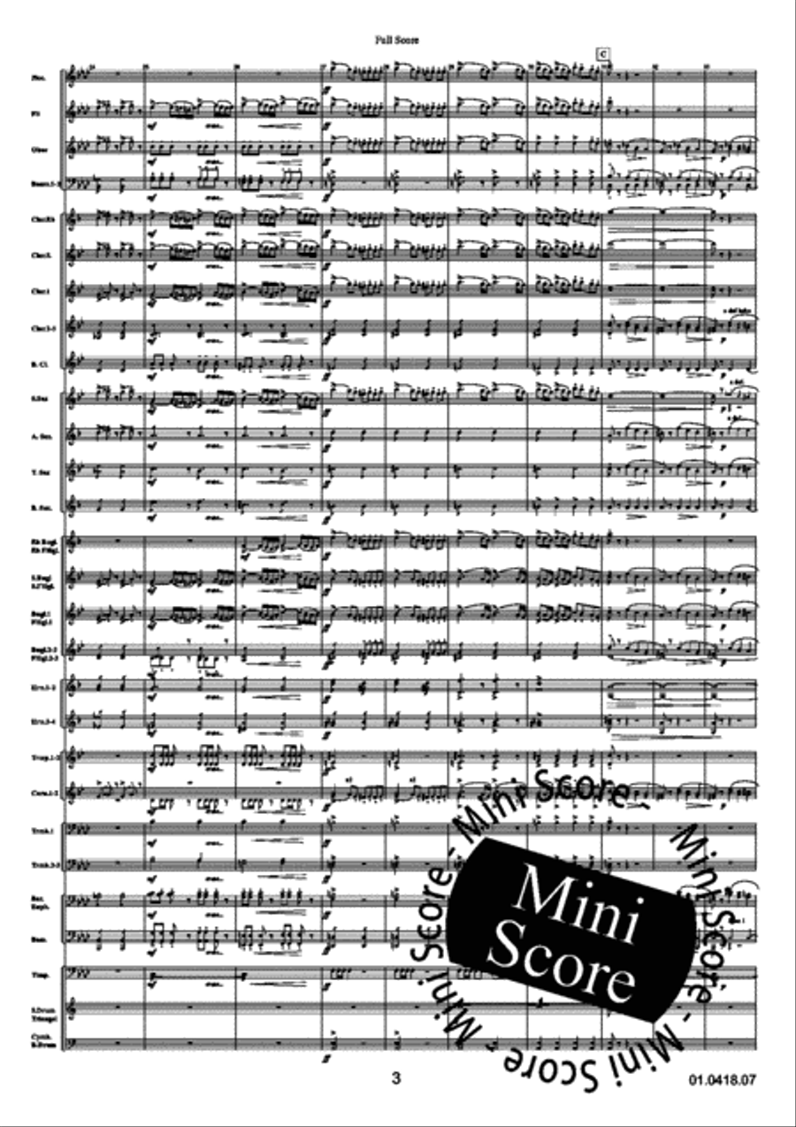 Norma Ouverture Concert Band scores gallery preview page 9