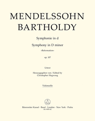 Symphony d minor op. 107 'Reformations-Symphony'