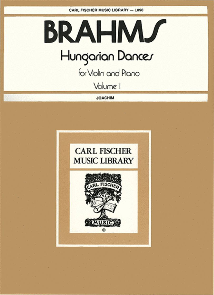 Hungarian Dances Hungarian Dances Violin Solo scores gallery preview page 1