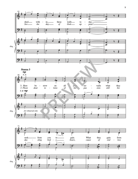 Concertato on Westminster Abbey - Full Score and parts