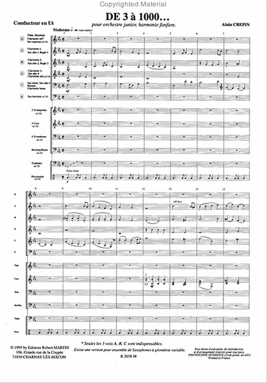 De 3 a 1000... Orchestra scores gallery preview page 2