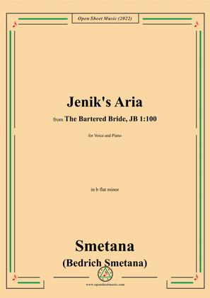 Smetana-Jenik's Aria,in b flat minor