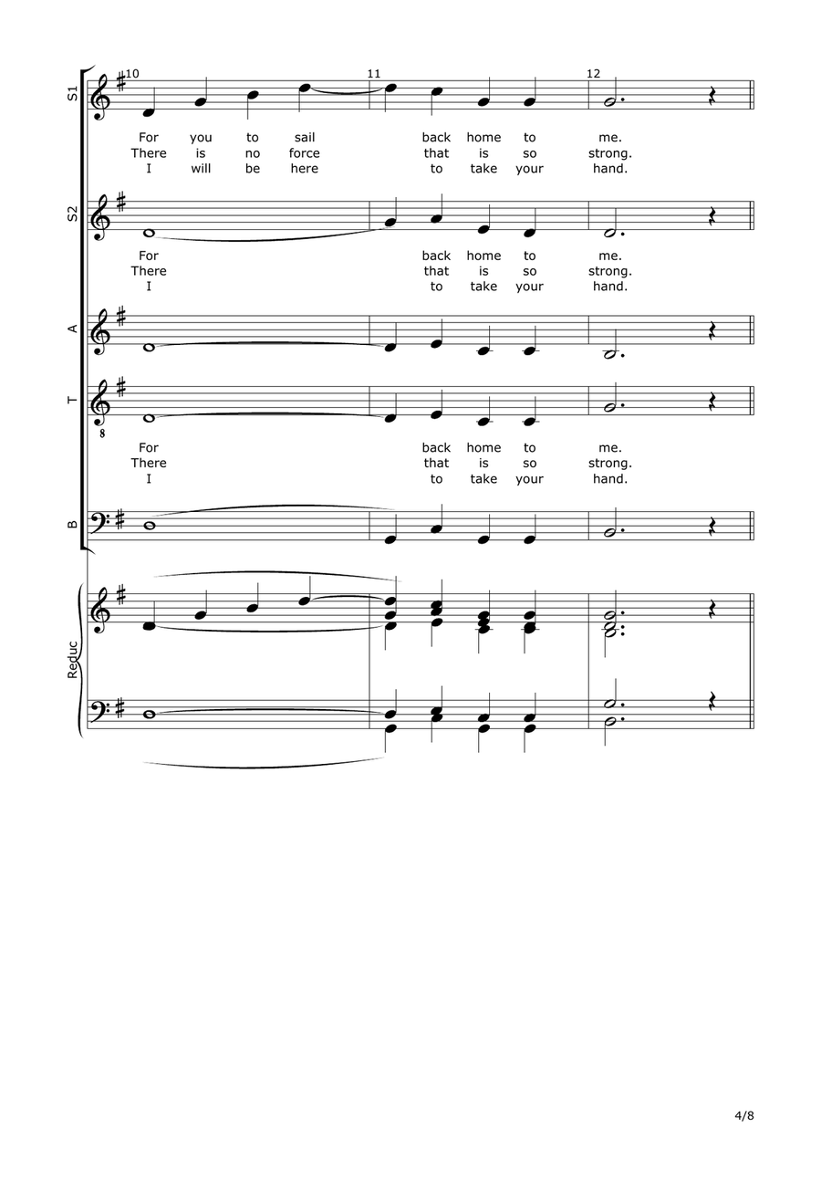 Until the 'Morrow - SSATB Divisi scores gallery preview page 6