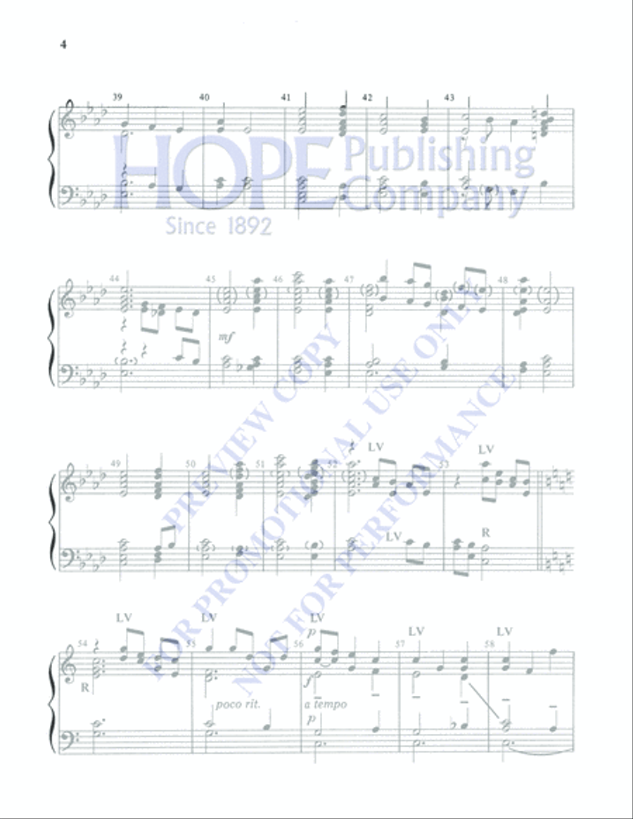Two Meditations on the Cross 3-Octaves scores gallery preview page 5