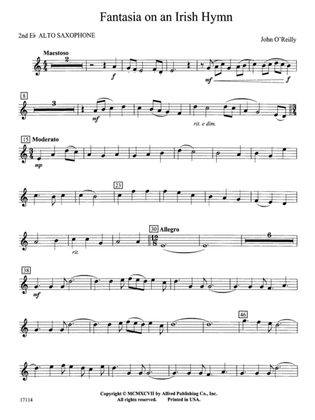 Fantasia on an Irish Hymn: 2nd E-flat Alto Saxophone