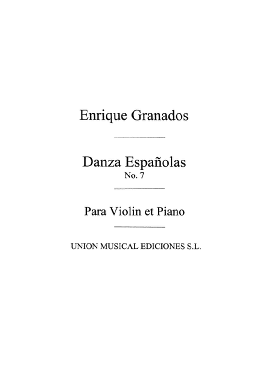 Danza Espanola No.7 Valenciana