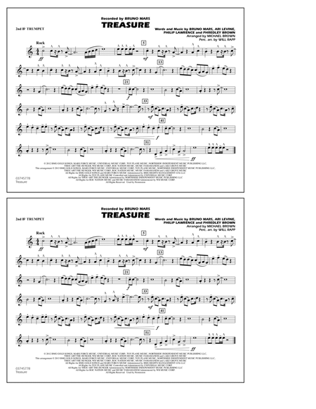 Treasure - 2nd Bb Trumpet