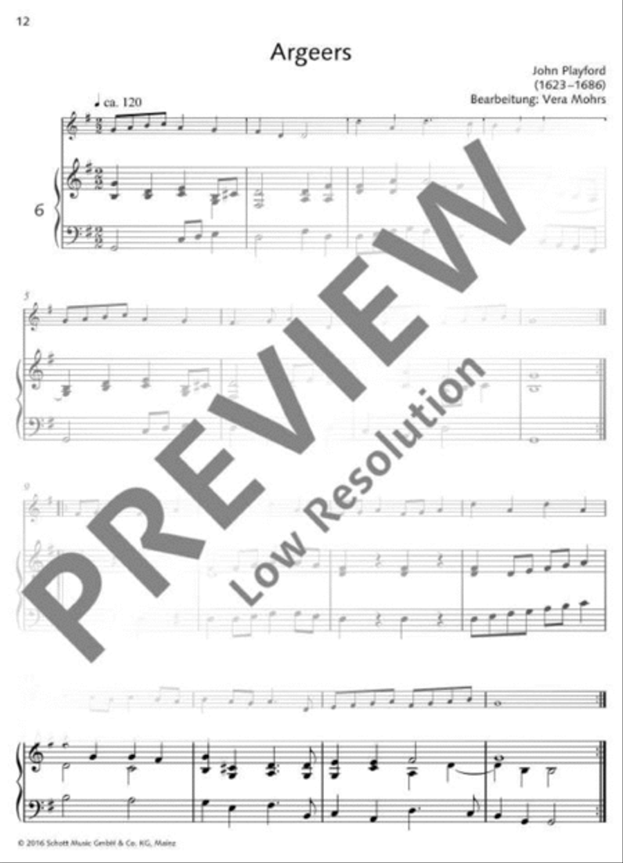 Classical Music for Children Soprano Recorder scores gallery preview page 13