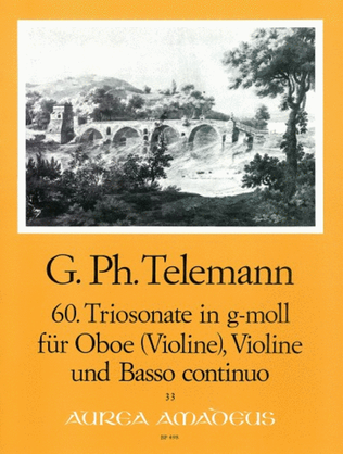 Book cover for 60. Trio sonata G minor