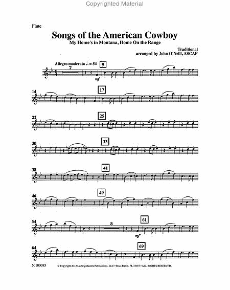 Songs of the American Cowboy image number null