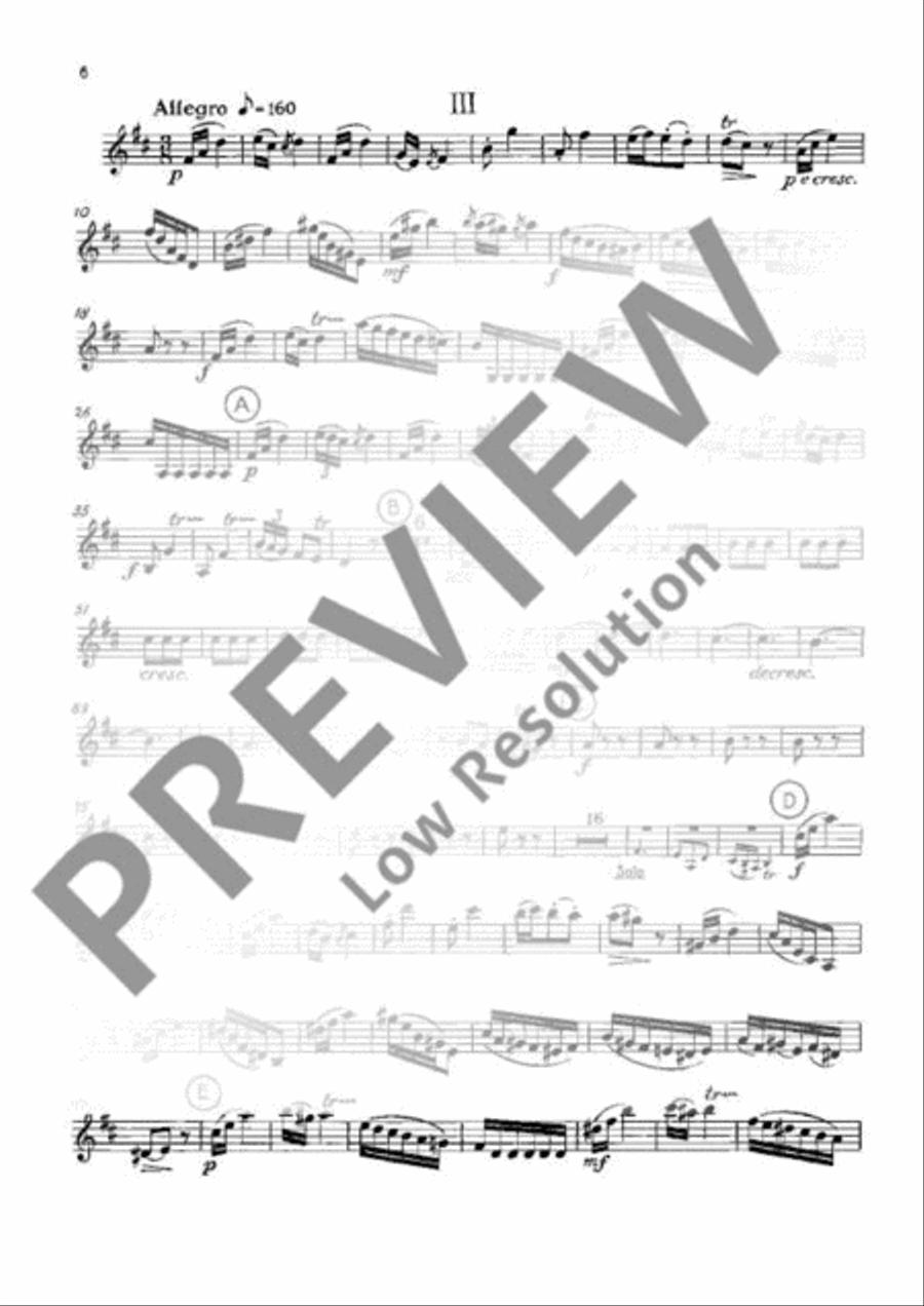 Concerto D Major Concerto D Major Violin scores gallery preview page 7