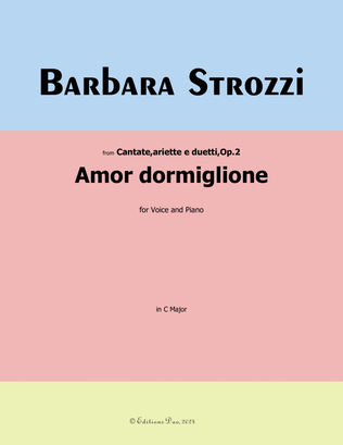 Amor dormiglione, by B. Strozzi, in C Major