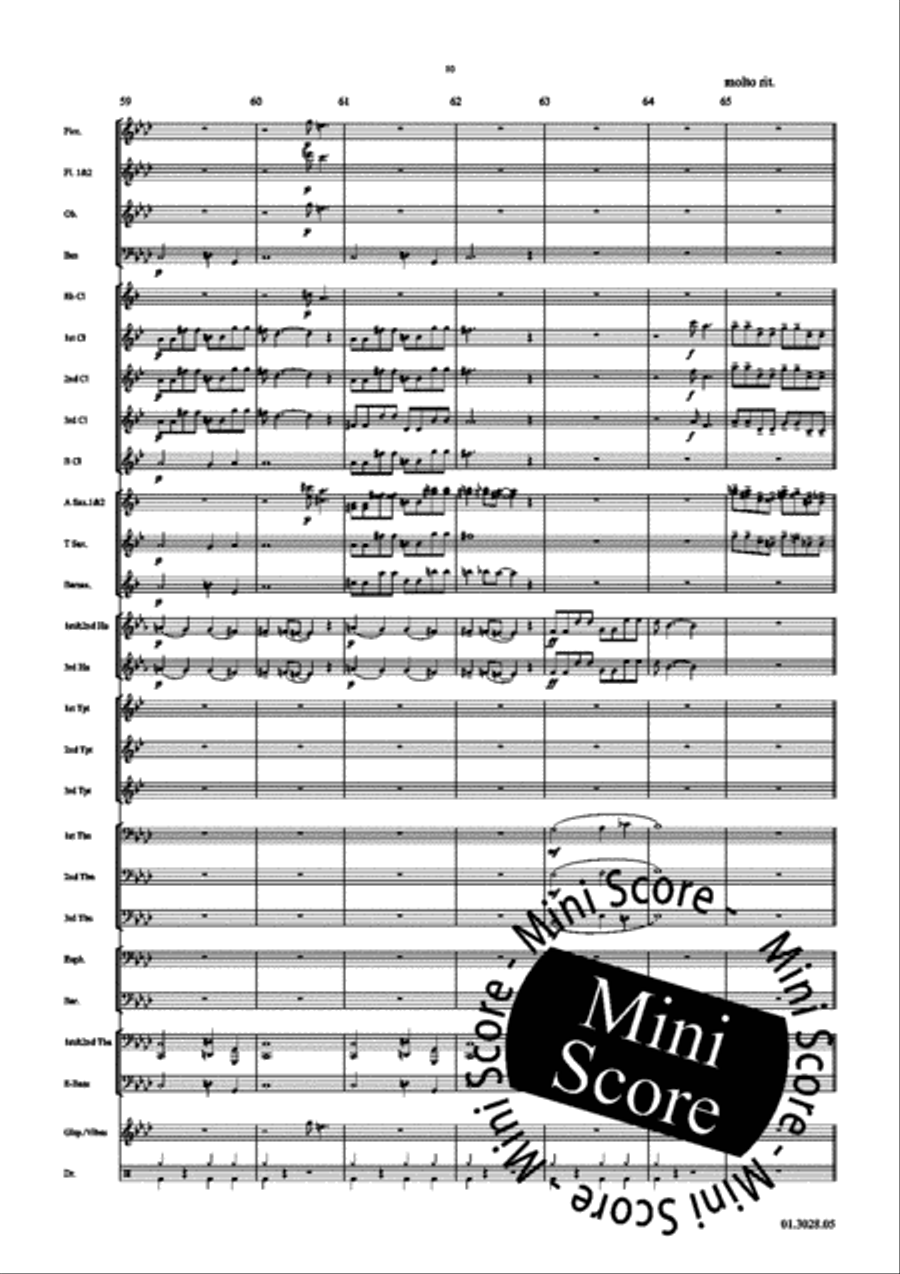 Winter Wonderland Winter Wonderland Concert Band scores gallery preview page 14