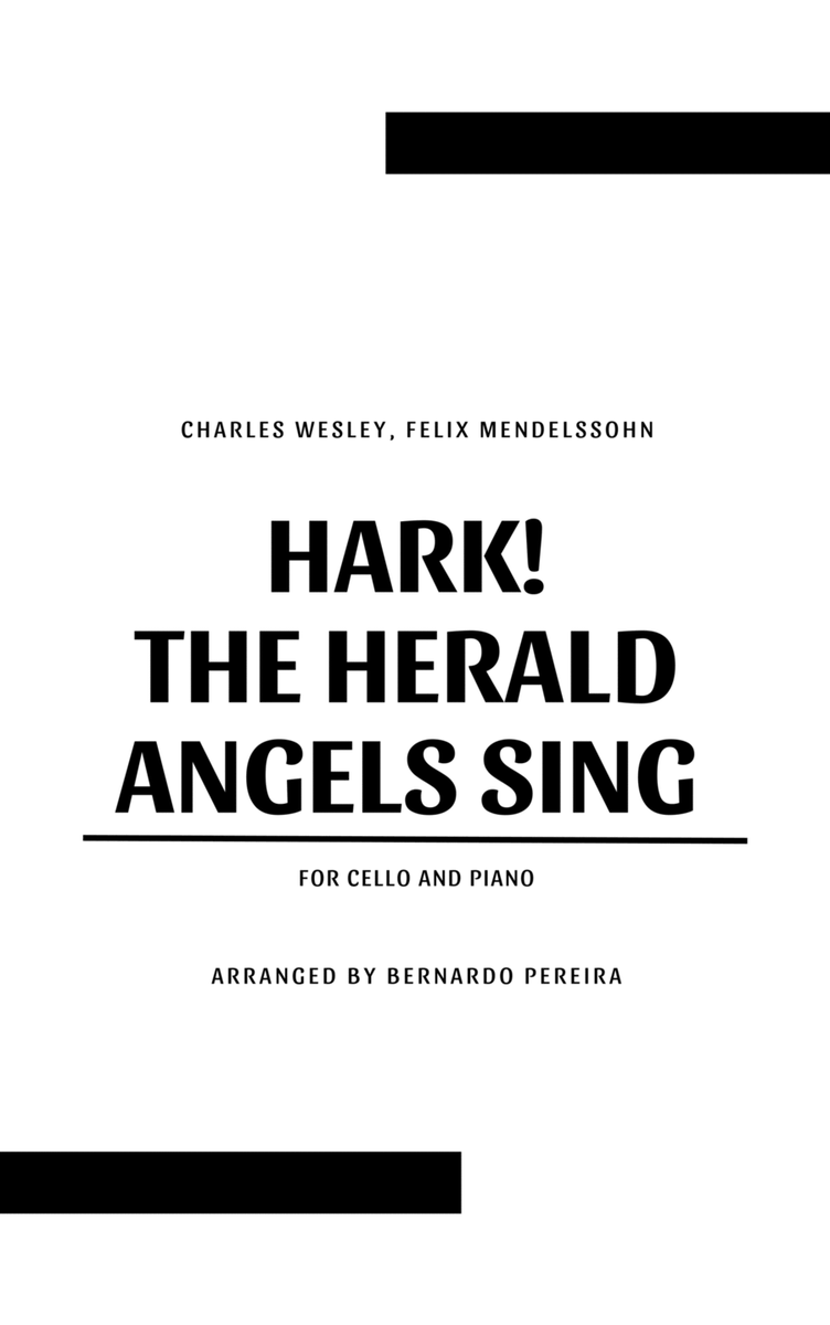 Hark! The Herald Angels Sing (cello and piano) image number null