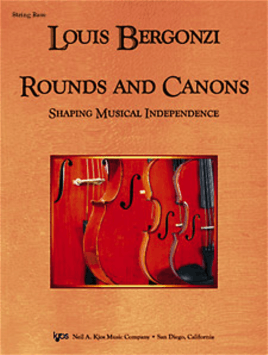 Rounds and Canons: Shaping Musical Independence - String Bass Chamber Orchestra scores gallery preview page 1