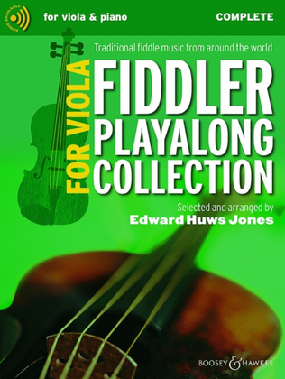 Book cover for Fiddler Playalong Collection for Viola and Piano