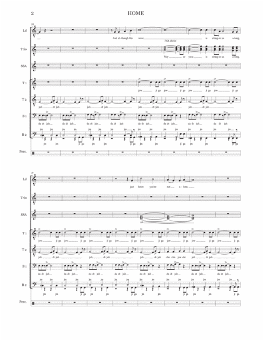 Home 4-Part scores gallery preview page 3