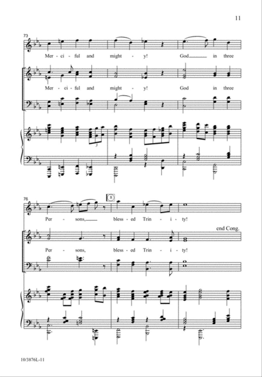 Only Thou Art Holy Only Thou Art Holy Divisi scores gallery preview page 12