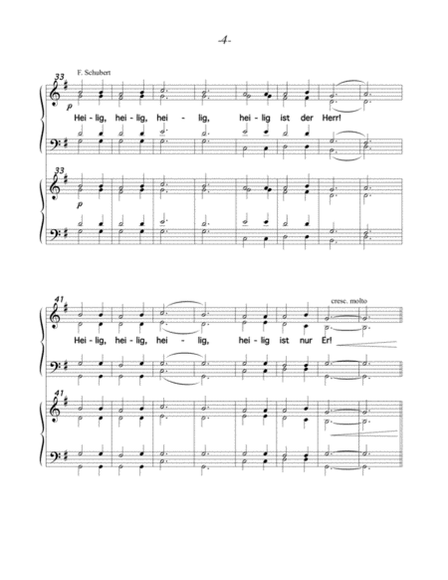 Heilig, Heilig, Heilig - Medley - Small Orchestra - Flute, Oboe, Trumpet, Violins, Percussion, Piano Or Organ (Accompaniment For Mixed Choir) image number null