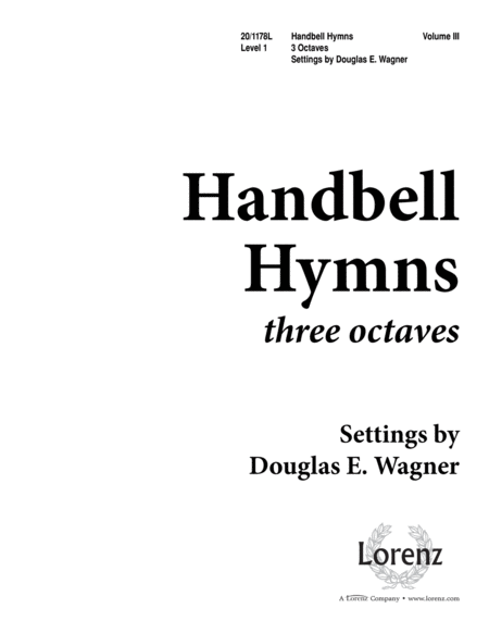 Handbell Hymns, Vol. 3