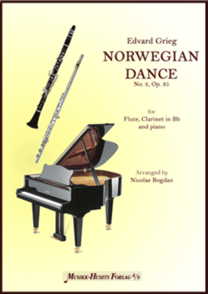 Book cover for Norwegian Dance No. 2, Op. 35