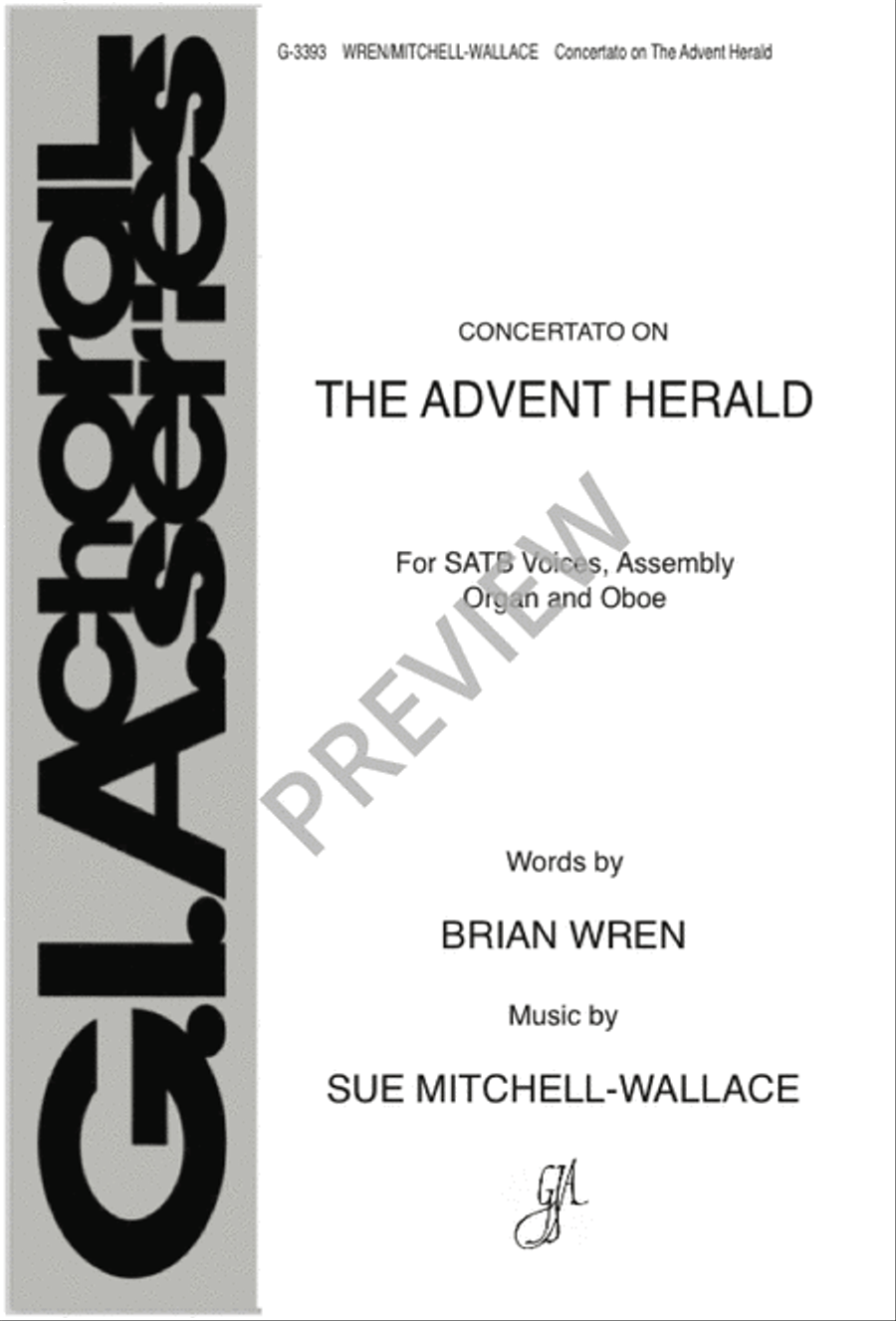The Advent Herald - SATB edition 4-Part scores gallery preview page 2