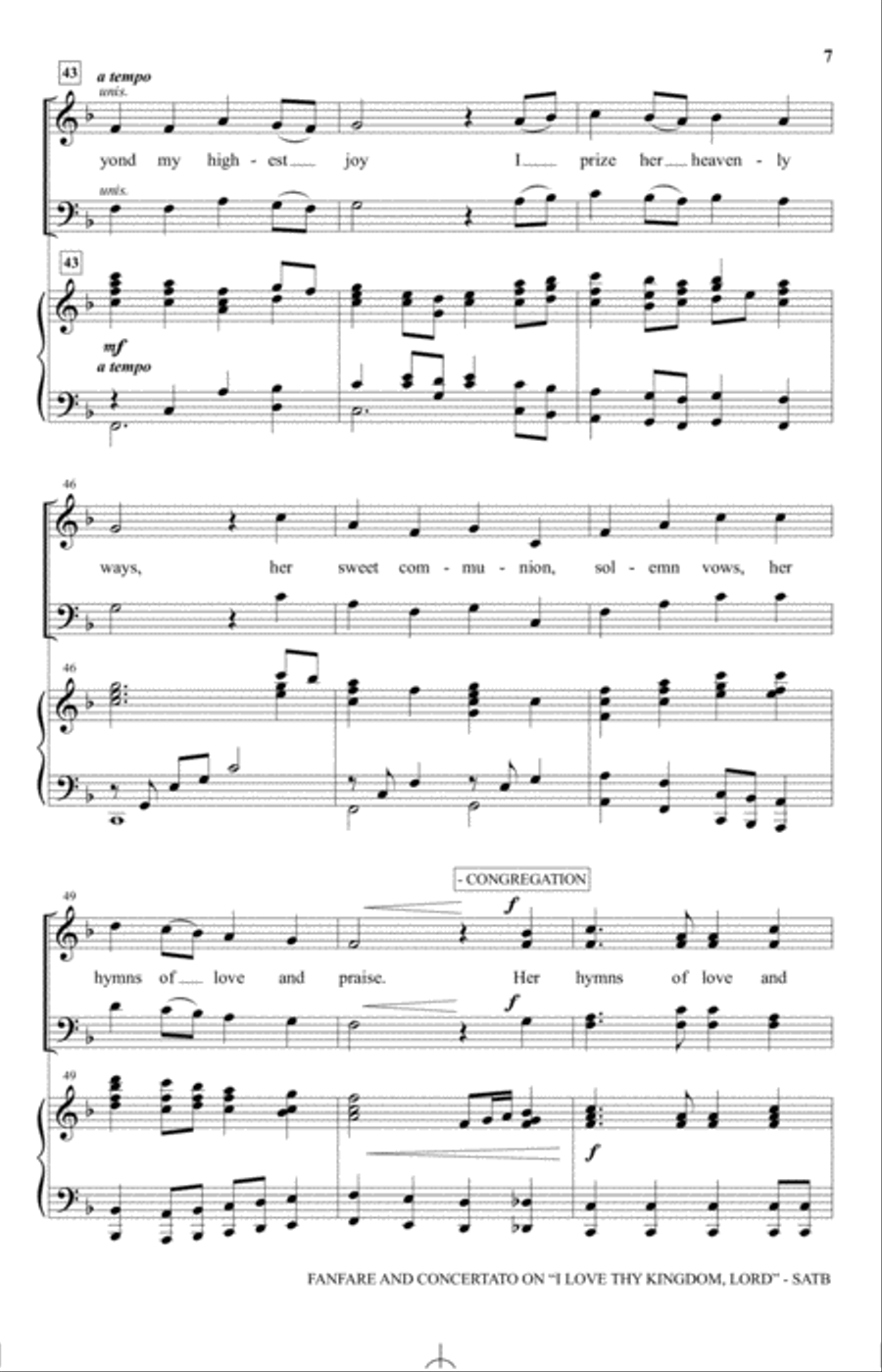 Fanfare And Concertato On 