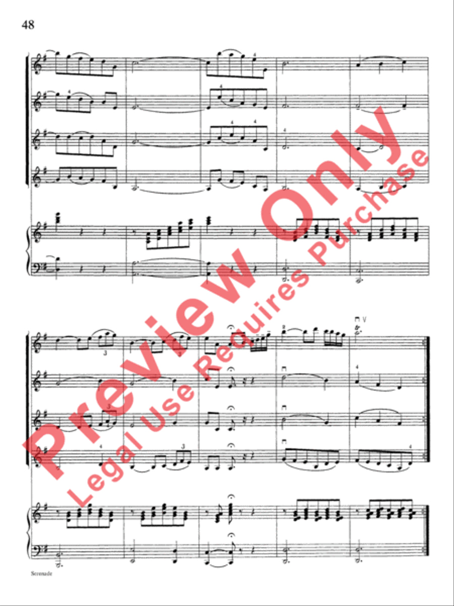 Highland/Etling Violin Quartet Series: Book 2