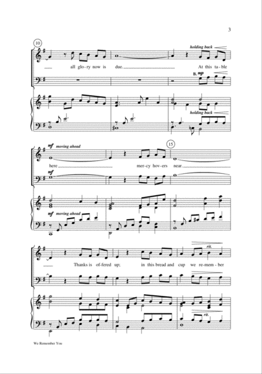 <br>Sheet music extract