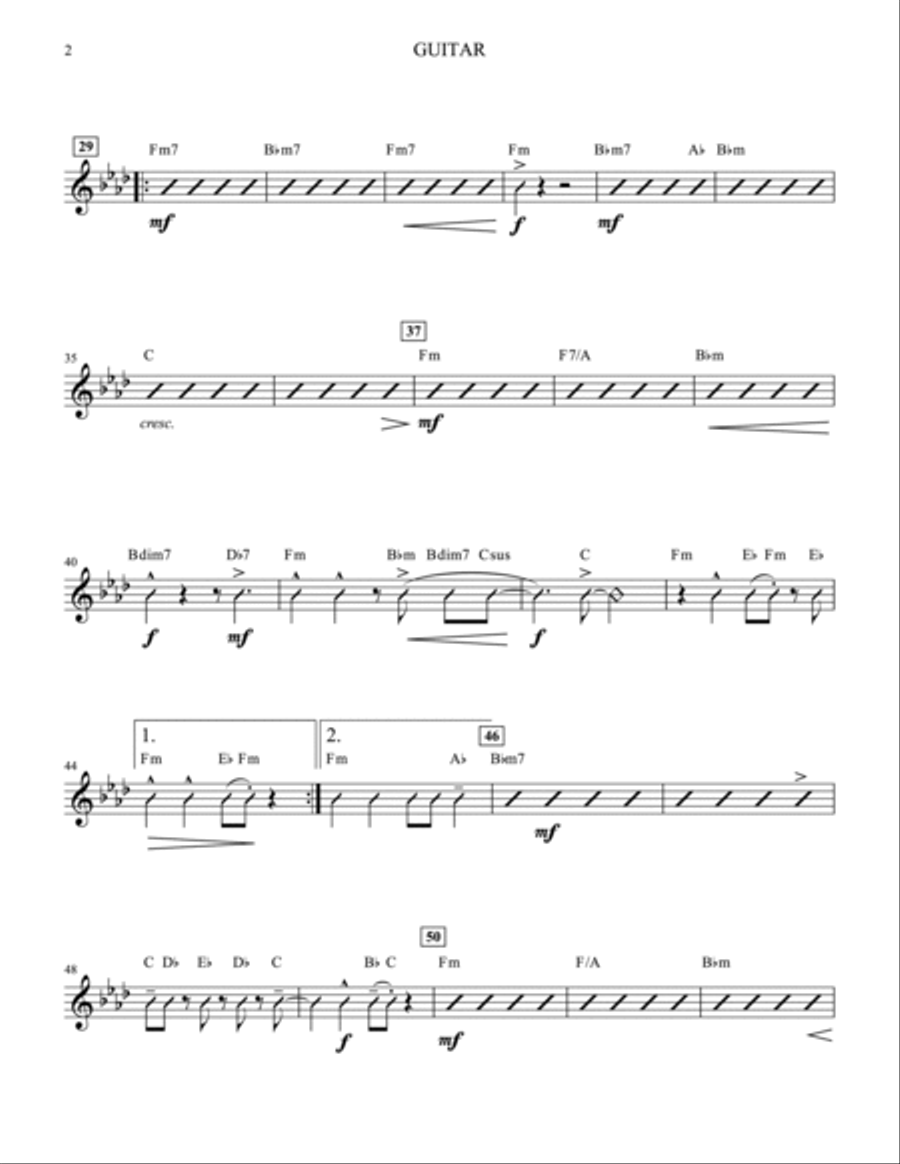 I Put a Spell on You: Guitar Guitar scores gallery preview page 2