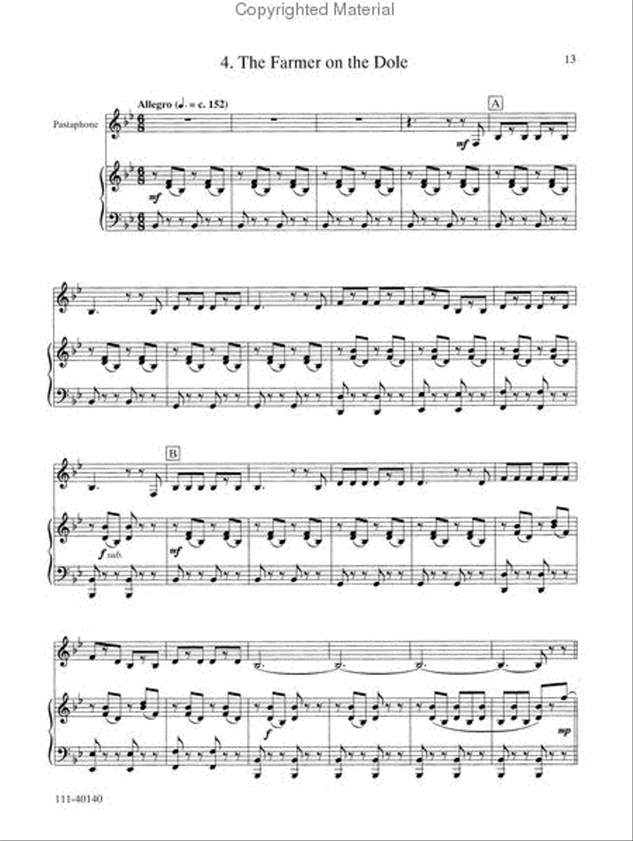 Four Folk Song Upsettings