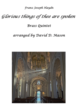 Book cover for Glorious things of thee are spoken