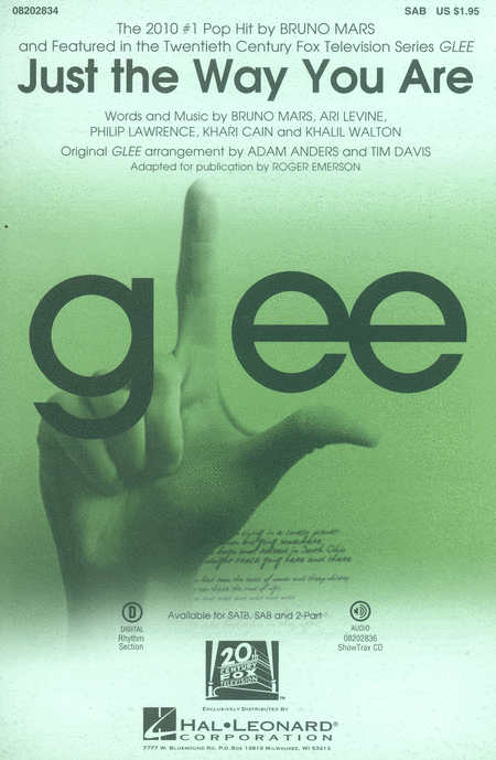 Just the Way You Are ((featured on Glee))