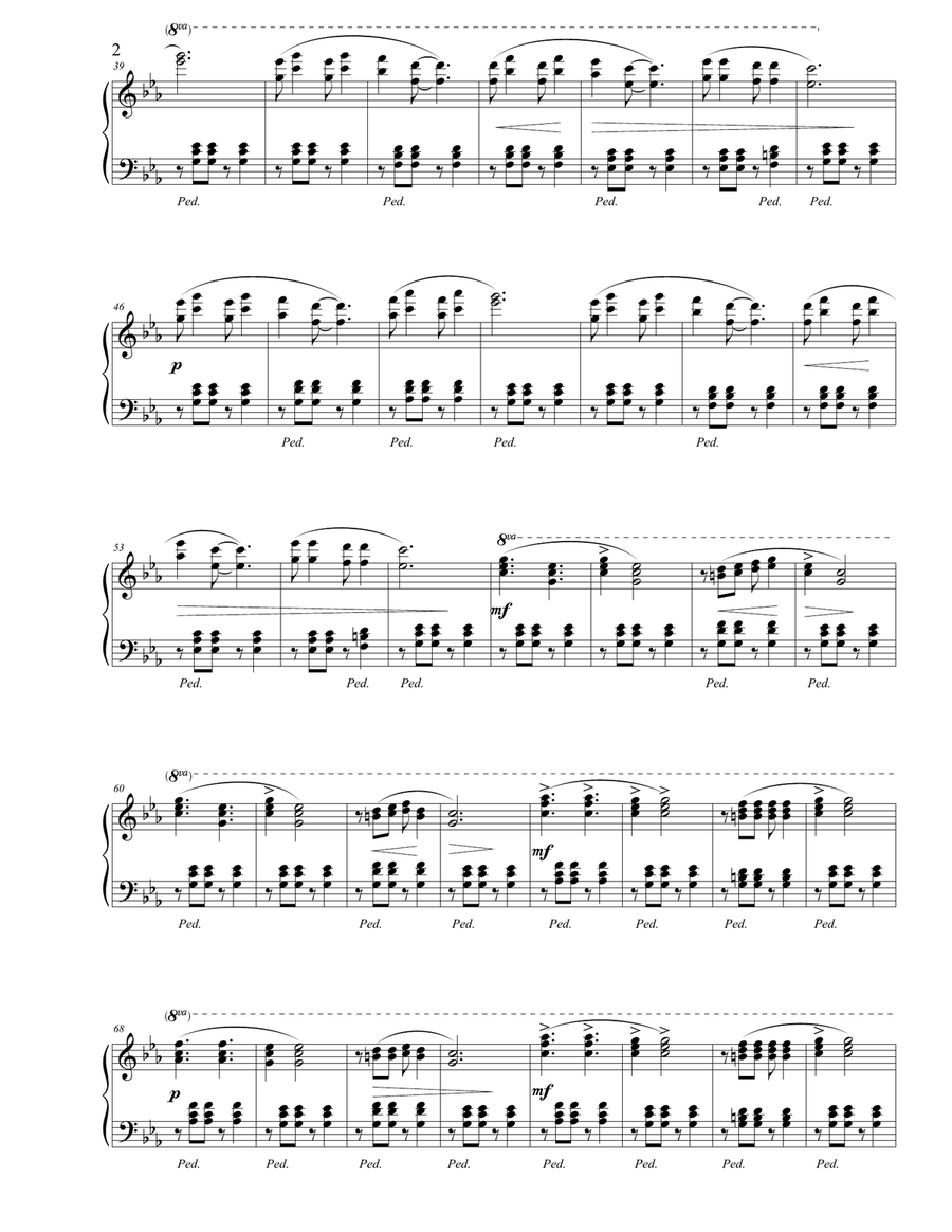Niño Lindo Piano Solo scores gallery preview page 2