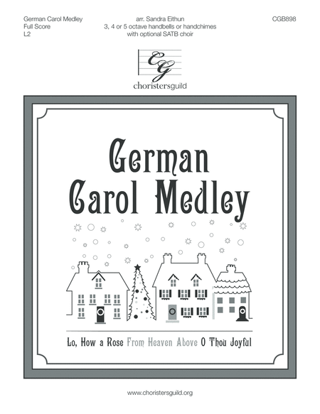 German Carol Medley - Full Score (including reproducible SATB choral page[s]) image number null