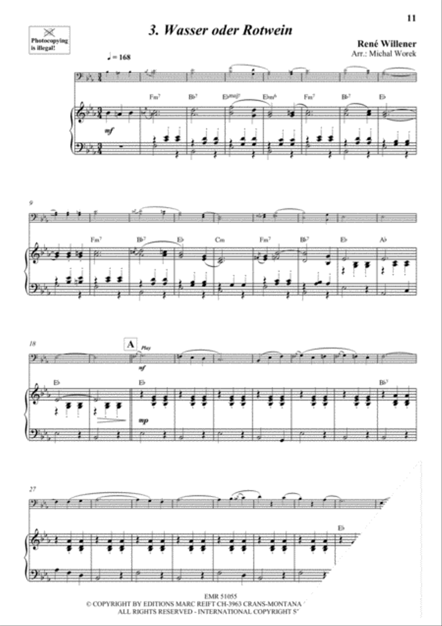 Folklore Volume 3 Bassoon Solo scores gallery preview page 6