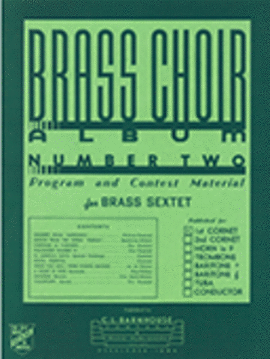 Brass Choir No. 2 Horn scores gallery preview page 1